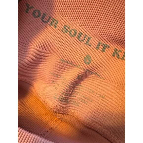 Spiritual Gangster Self Love Leggings Size XS  Pink High Waist Cut Out Design Le - Picture 6 of 10